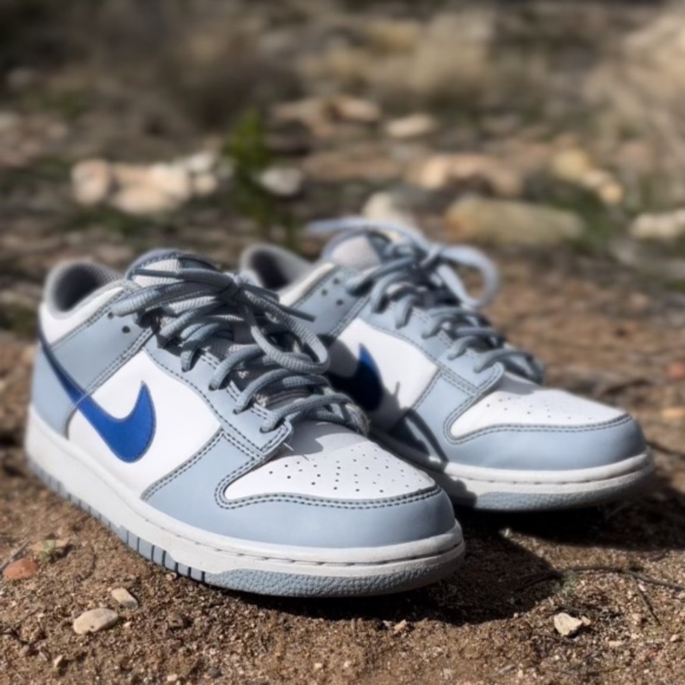 SOLD Nike Dunk Low “Blue Whisper Iridescent” | GS Sz 7Y -Wmns 8.5| FJ4668-400